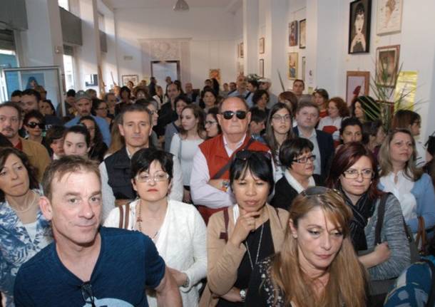 Inaugurazione della mostra Lo Scarabocchio