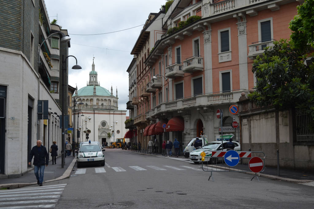 Inizia la pedonalizzazione di Piazza Santa Maria