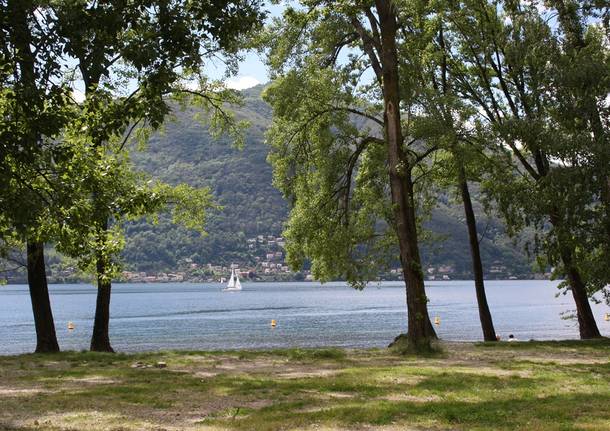 Le spiagge balneabili in provincia di Varese 2017