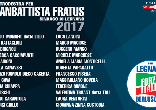 Gianbattista Fratus, presentazione della coalizione