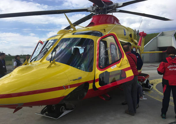 Open day della base dell’elisoccorso e del 118 di Villaguardia