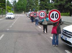 sicurezza stradale flash mob mamme olgiate olona