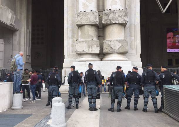 Stazione Centrale, controlli a tappeto