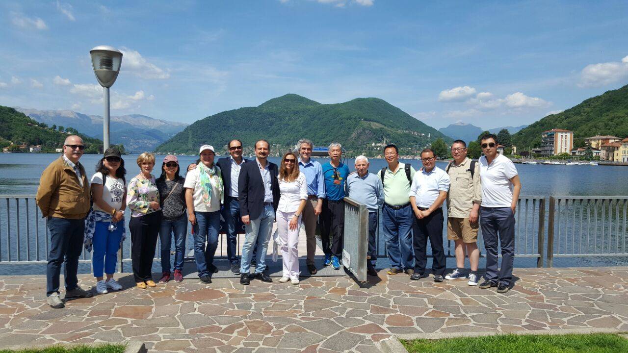 Valceresio - visita delegazione cinese al sito Unesco del Monte San Giorgio