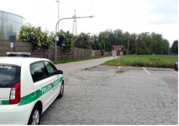 varco controllo targhe via brennero polizia locale olgiate olona