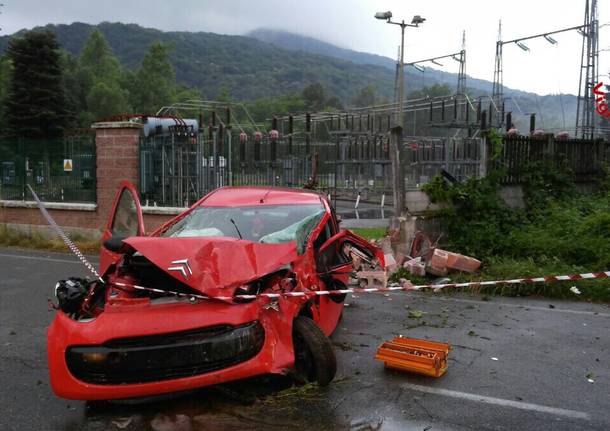 Incidente stradale a Cunardo