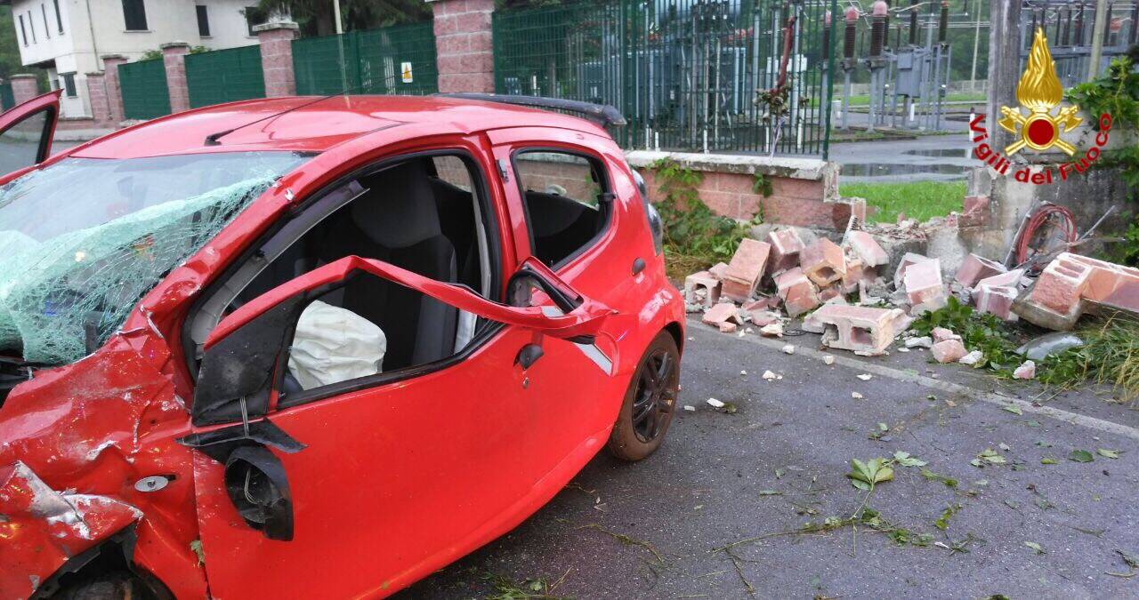 Incidente stradale a Cunardo