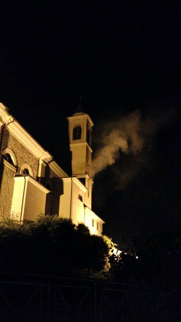 Incendio Campanile Caravate