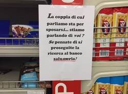 Si conoscono al supermercato e domani si sposano