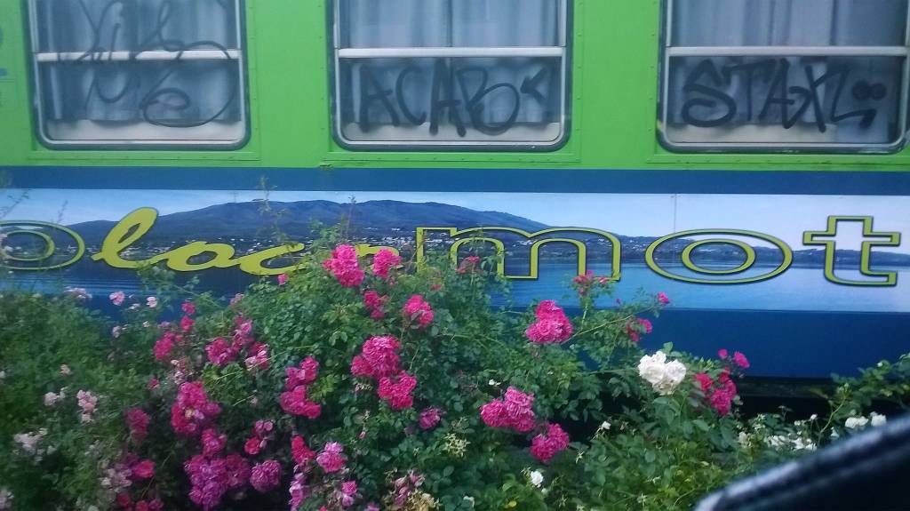 Vandalizzata la stazione di Gavirate