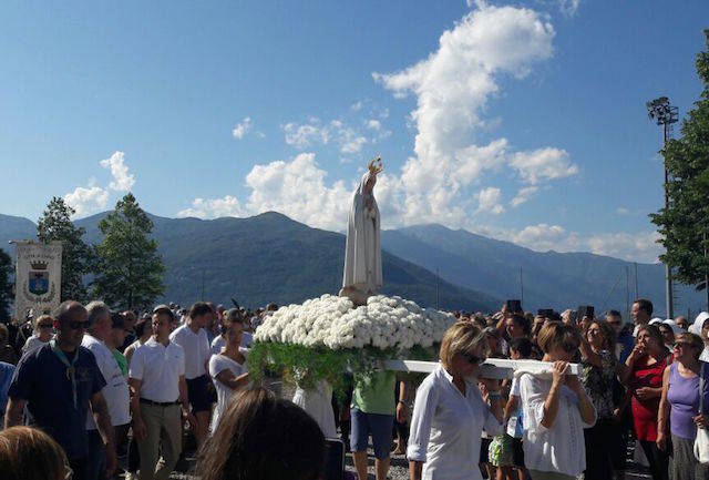 La Madonna di Fatima a Luino