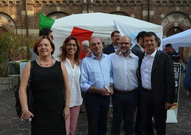 Chiusura campagne elettorali Legnano 2017