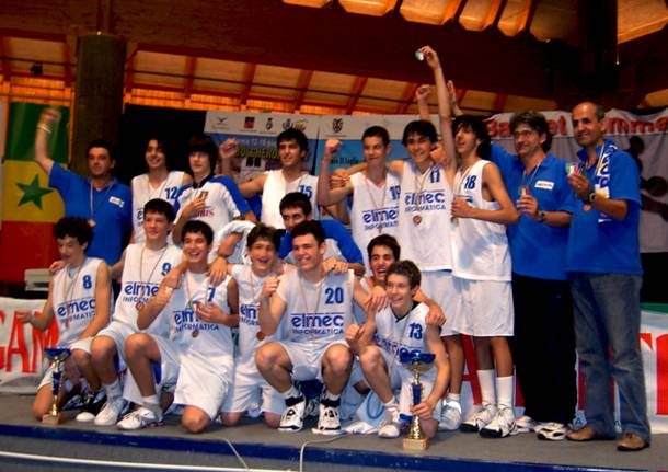 elmec robur scudetto under 14 2007 basket