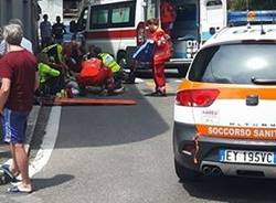 Incidente in via Zara a Tradate