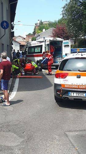 Incidente in via Zara a Tradate