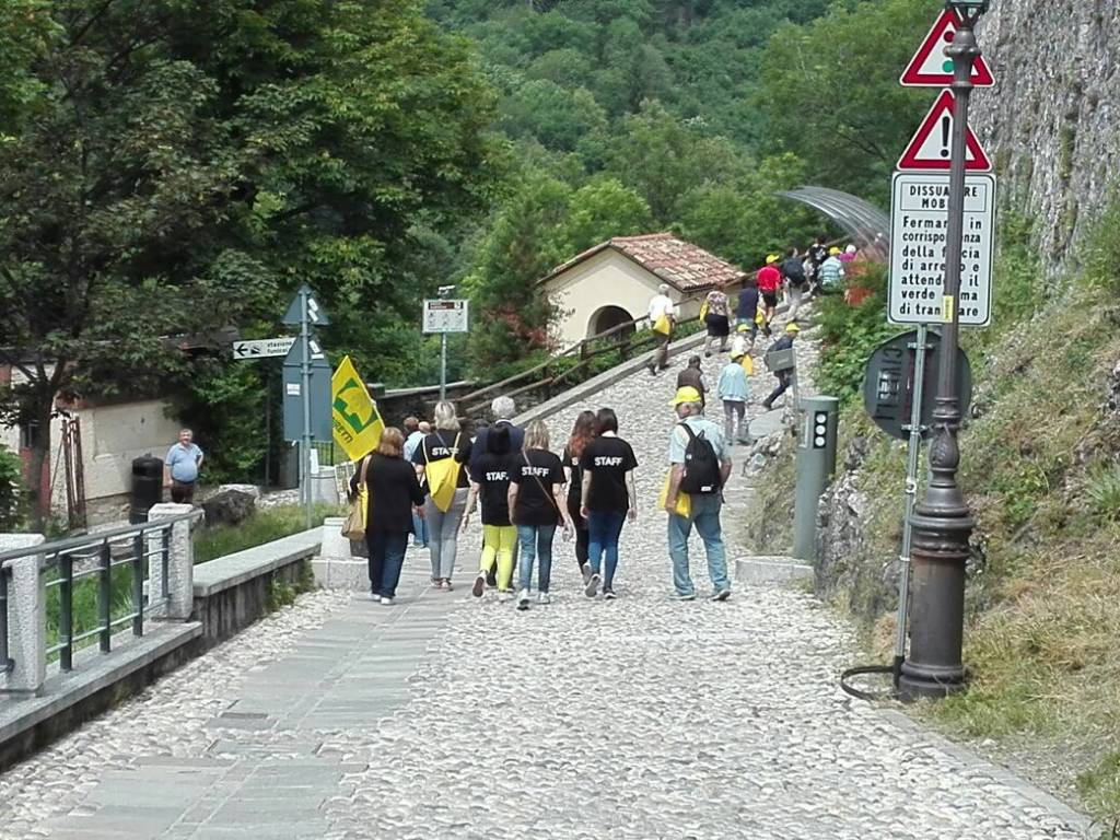 L'ascesa della Coldiretti al Sacro Monte