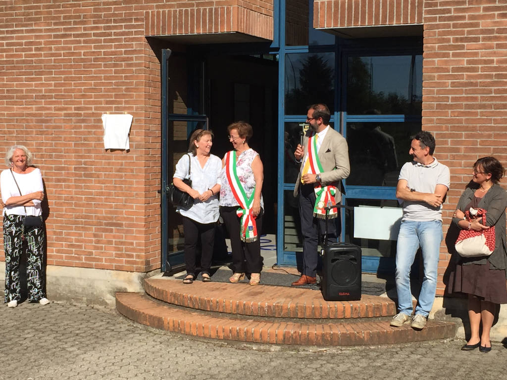 La palestra di Casciago intitolata a Romano Caravati