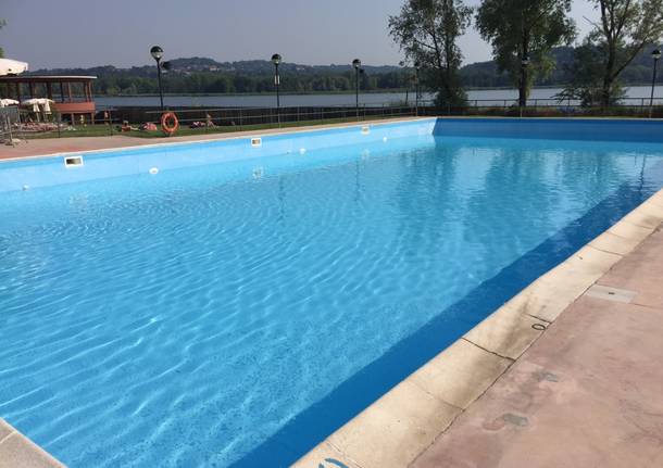 La piscina della Schiranna è pronta per l'estate 2017