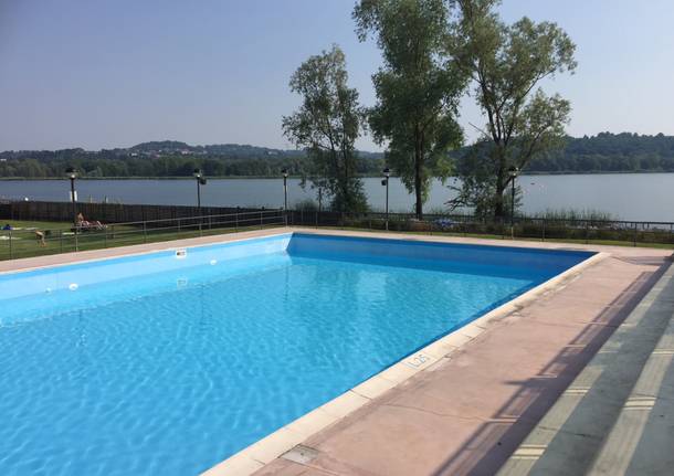 La piscina della Schiranna è pronta per l'estate 2017