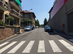 Parcheggi blu intorno all'ospedae del Ponte