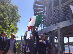 Targa della torretta alla Schiranna