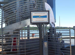 Targa della torretta alla Schiranna