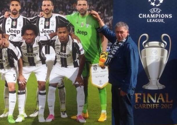 A Cardiff in Vespa per la Juve