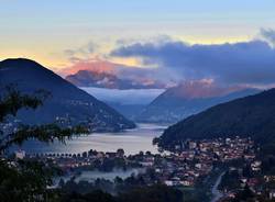 Tramonto sul Ceresio - foto di Marianna Salerno