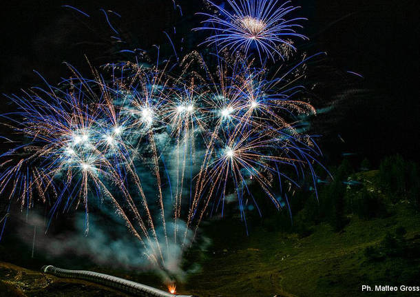 Vette d’artificio 2017: piromusica tra le cime