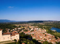 Angera vista dall'alto 