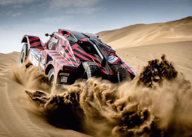 Eugenio Amos al Silk Way Rally