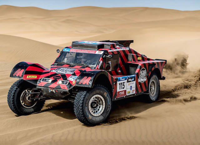 Eugenio Amos al Silk Way Rally