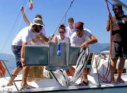 Campionamenti di Legambiente sulle acque del lago Maggiore