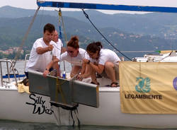 Campionamenti di Legambiente sulle acque del lago Maggiore