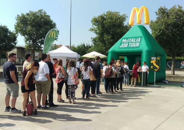 McItalia Job fa tappa a Gerenzano: trenta colloqui in una mattinata