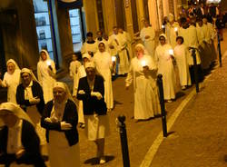 La grande processione con la Madonna di Fatima
