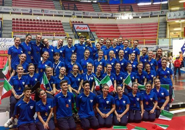 L\'ITALIA DEL TWIRLING VINCE TRE TITOLI EUROPEI