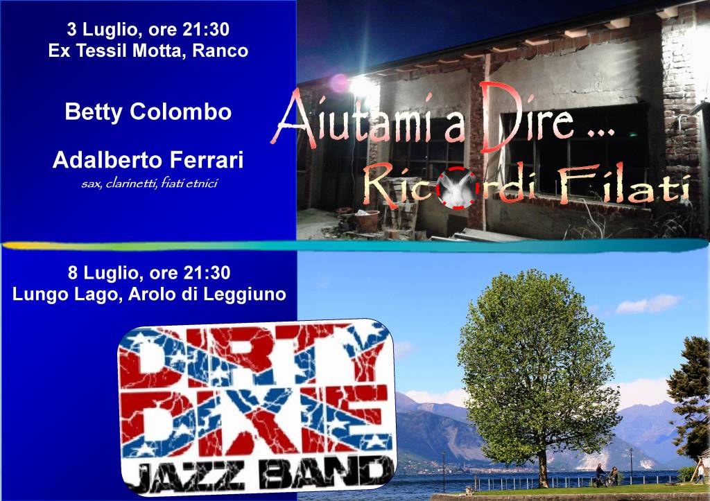 Una fabbrica da riscoprire e Dixieland per il Festival Il Lago Cromatico