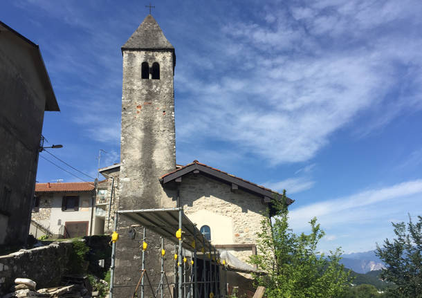 Chiesa San Biagio Cittiglio, la necropoli