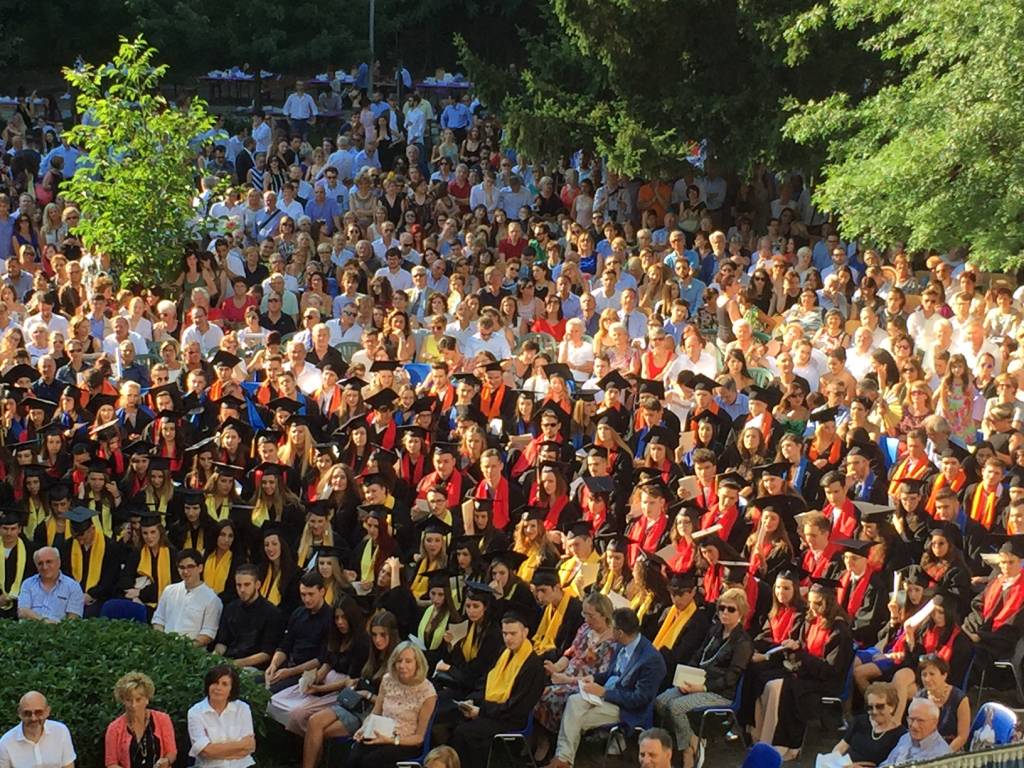 Consegna dei diplomi all'Ite Tosi di Busto Arsizio