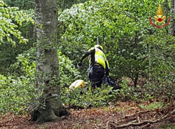 Dumenza - Recupero escursionista all'Alpe Pradecolo