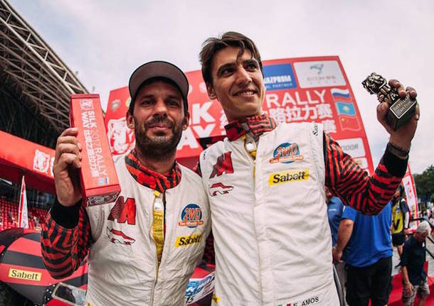 eugenio amos motori silk way rally raid automobilismo sebastien delaunay