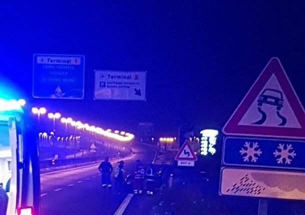 incidente ss 336 notte