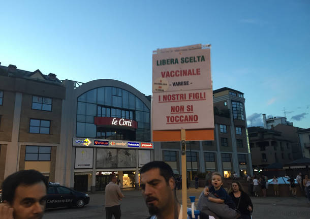 Manifestazione No Vaccini