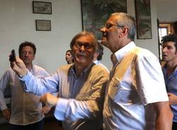 Sgarbi in missione sul Lago Maggiore