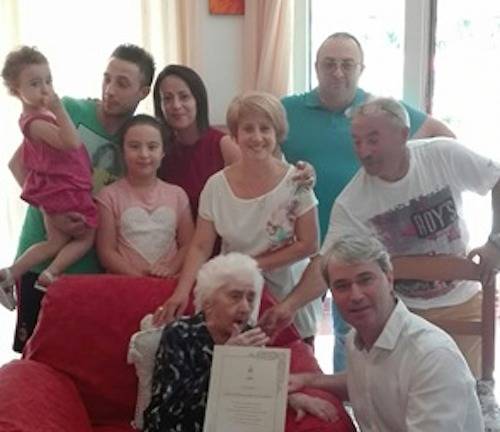 100 anni di nonna eleonora