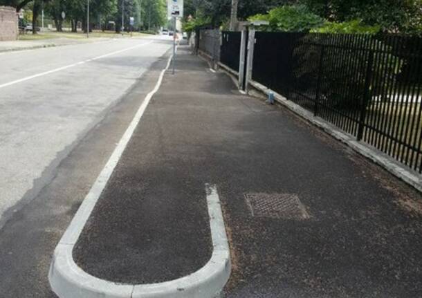 Arese, novità per automobilisti e pedoni in via Vismara e in viale Marietti