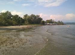 La spiaggia per cani a Dormelletto