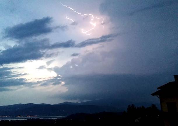 Temporale sul Lago Maggiore