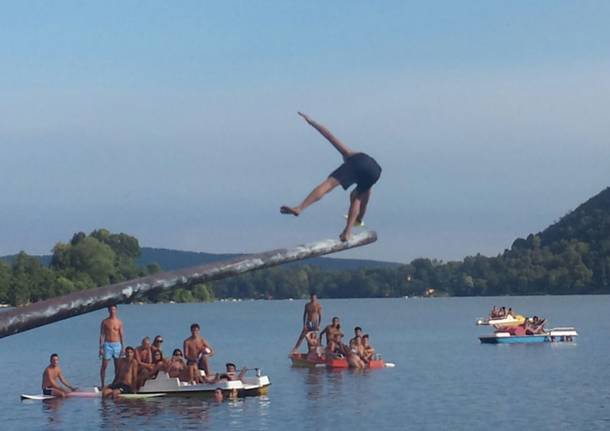 La bellezza del lago di Monate